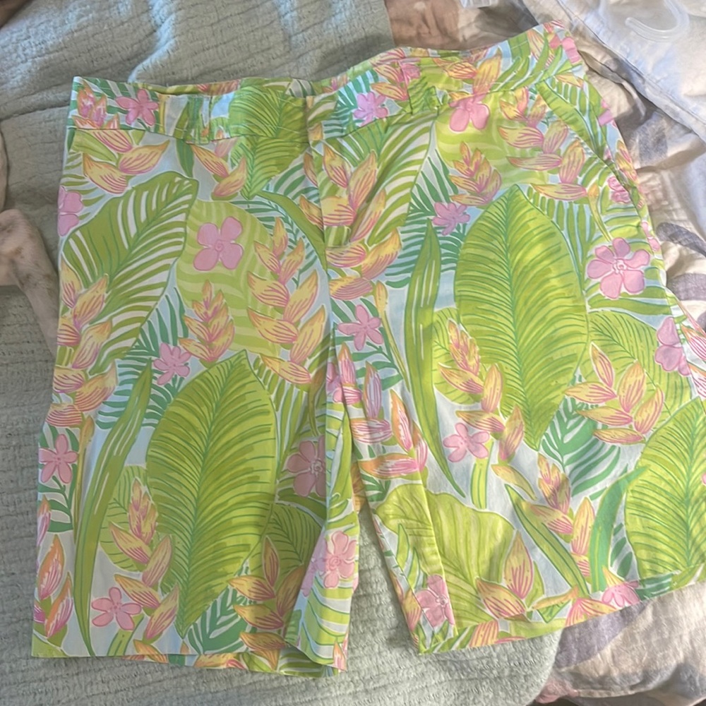 Lilly Pulitzer longer shorts